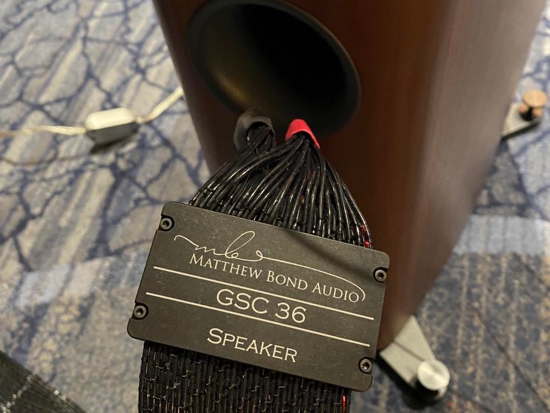 Matthew Bond speaker cable slide
